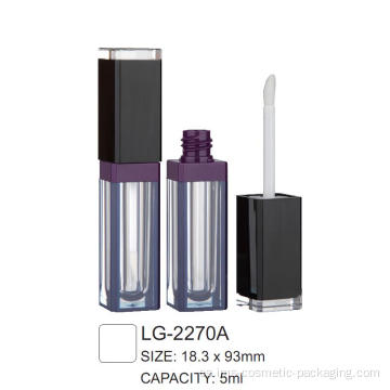 5 ml de recipiente de brillo de labios cosmético de plástico de plástico